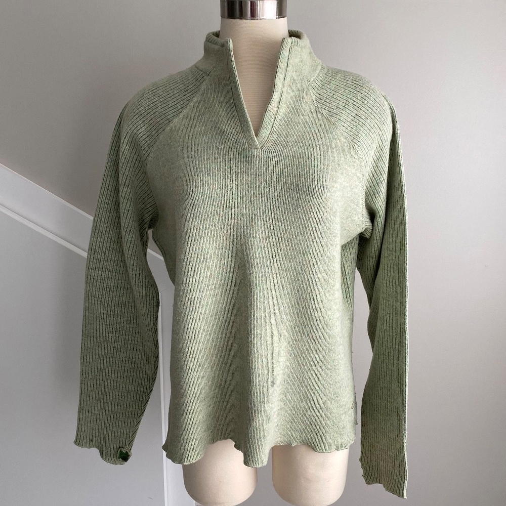 Mountain Hardwear Green Space-Dye Sweater - Size M